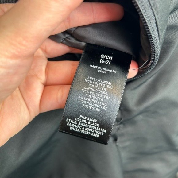 Swisstech Black snow bib size small 6/7 - Picture 5 of 5